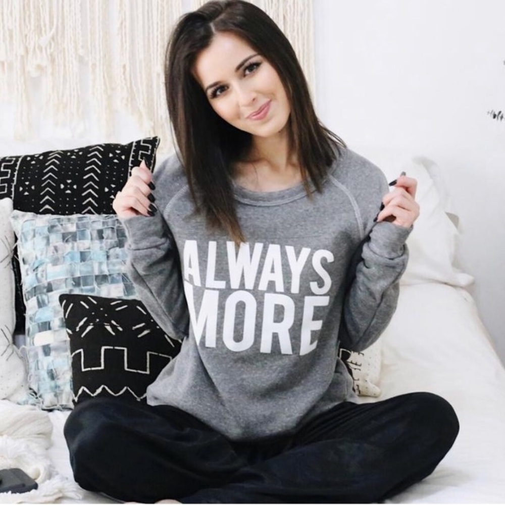 Always More Sweatshirt by Auj Poj